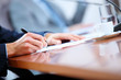 Photo: business papers on the table business papers on the table