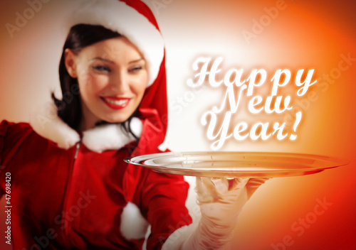 Photo: Santa girl Santa girl