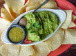 Photo: Guacomole with tortilla chips Guacomole with tortilla chips