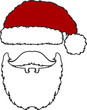 Vector: santa costume santa costume