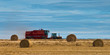 Photo: combine harvesting combine harvesting