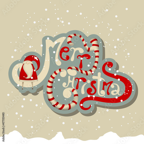 Vector: Merry Christmas Merry Christmas