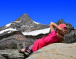 Photo: Relaxation in Swiss Alps Relaxation in Swiss Alps