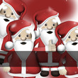 Illustration: Santa Gruppe - gefällt mir Santa Gruppe - gefällt mir