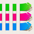 latest news, realistic design elements