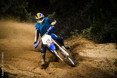 Photo: Enduro bike rider Enduro bike rider