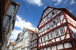 view on traditional German homes in Marburg