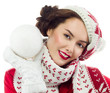 woman winter