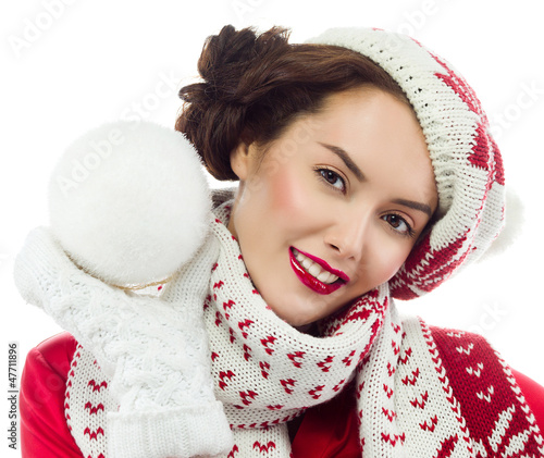 Photo: woman winter woman winter