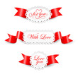 Vetor: Elements to Valentine's Day Elements to Valentine's Day
