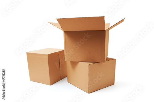 Photo: Cardboard Boxes Cardboard Boxes