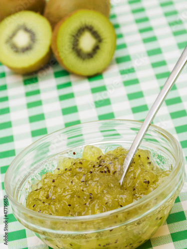 Photo: Kiwi Jam in Bowl Kiwi Jam in Bowl