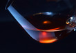 snifter with brandy