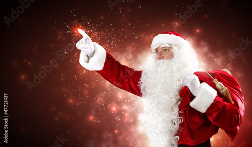 Photo: christmas theme with santa christmas theme with santa