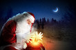 christmas theme with santa