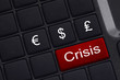 mini keyboard with button saying Crisis