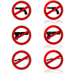 No guns allowed