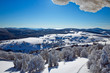 Winter, Schnee, Frost, Dorf, Berg, Aussicht,