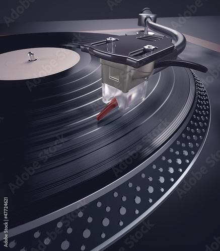 Illustration: Record Player Record Player