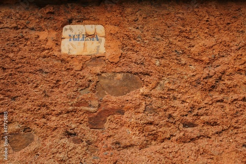 Photo: Yglesia (The church). Yglesia (The church).