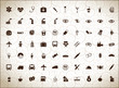 silhouettes of different icons