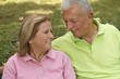 Senior Couple Looking