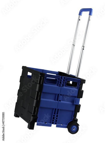 Photo: Roller container with isolated Roller container with isolated