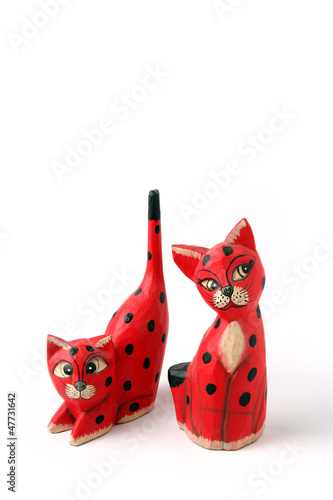 Photo: Wooden cats Wooden cats
