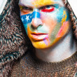 color face art men