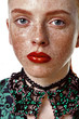 beauty fashion face frekles skin