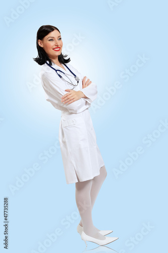 Photo: young female doctor portrait young female doctor portrait