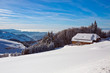 Winter, Schnee, Frost, Haus,  Berg, Halde