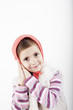 Photo: smiling child posing in studio smiling child posing in studio