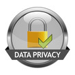 Vector Button Data Privacy