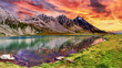 Hdr....Sunset on the Alps