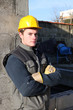 Foto: Construction worker on site Construction worker on site
