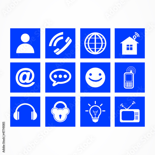Vector: Business collection icon logo Business collection icon logo
