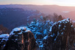 Foto: Winter in der Sächsischen Schweiz Winter in der Sächsischen Schweiz