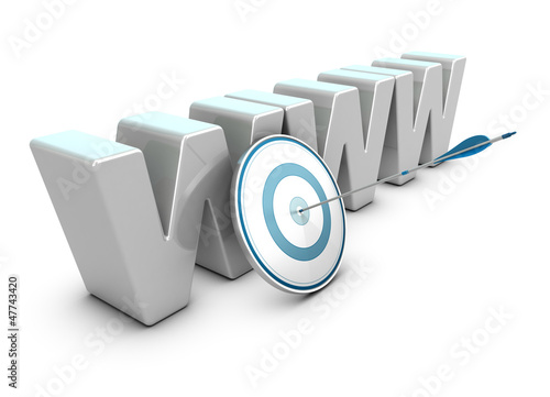 Illustration: Web Marketing Strategy, Internet Business Web Marketing Strategy, Internet Business