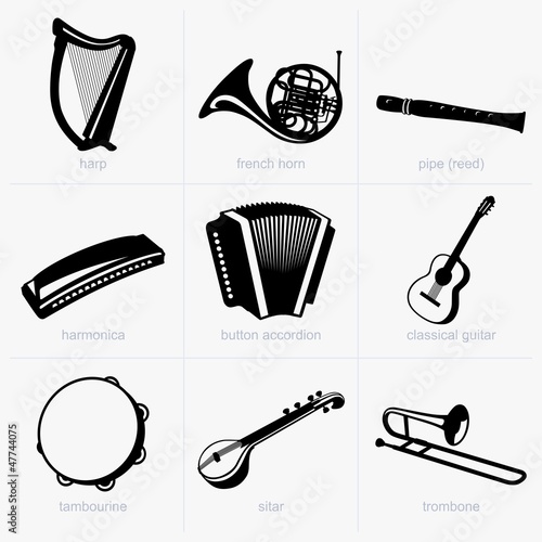 Illustration: Musical instrument Musical instrument