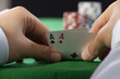 Poker Aces pair 