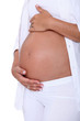 Pregnant woman's belly
