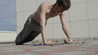 To do push-up on with their wrists.