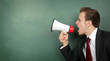 Man with Megaphone