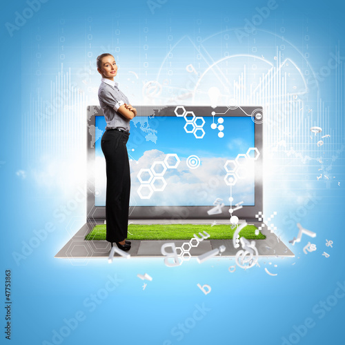 Photo: Modern technology illustration Modern technology illustration