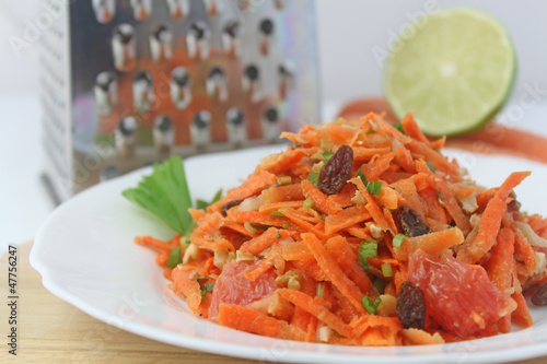Photo: angerichteter möhrensalat angerichteter möhrensalat