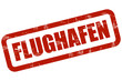 Illustration: Grunge Stempel rot FLUGHAFEN Grunge Stempel rot FLUGHAFEN