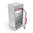 Silver fridge