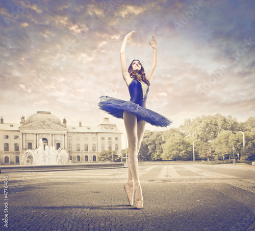 Photo: Ballerina in the Town Ballerina in the Town