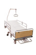 Photo: medical bed under the white background medical bed under the white background